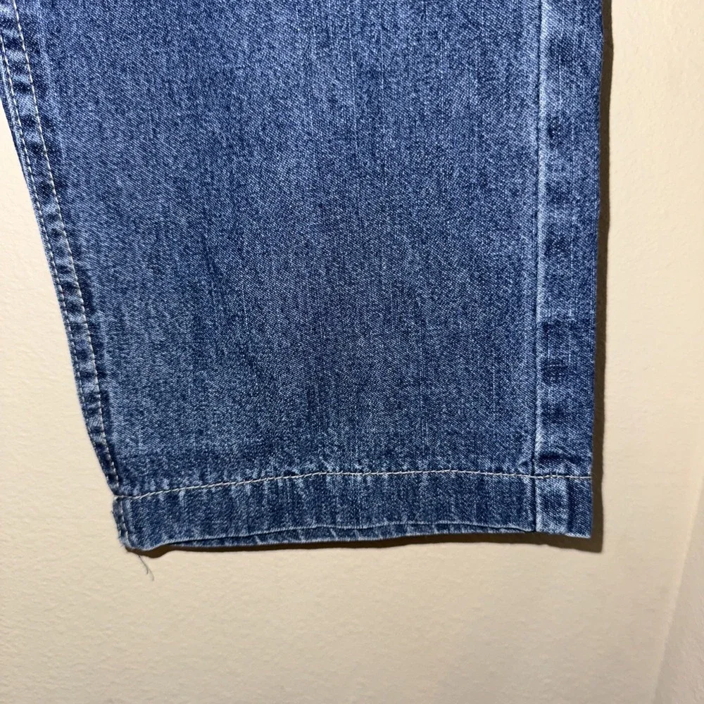 Vintage Riders by Lee High Rise Jeans Sz 6 Medium Wash 100%‎ Cotton Straight Leg